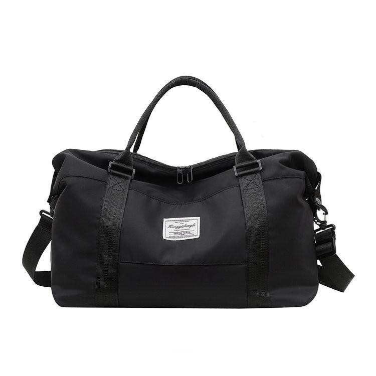 Versatile Spacious Nylon Tote Bag For Short Trips Stylish Design Great For Daily Use