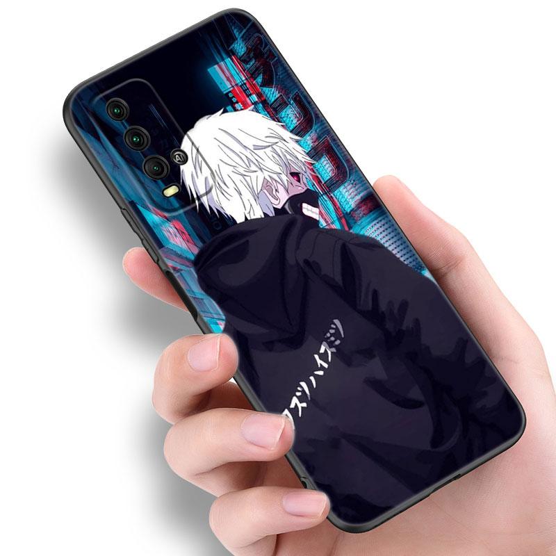 

Чехол для телефона с аниме «Токийский гуль ужасов» для Xiaomi Redmi Note 5 6 9T K20 K40 K50 Pro 7A 8A 9A 9C 9i 10A 10C A1 S2, черный чехол из ТПУ Redmi Note 6(Pro)