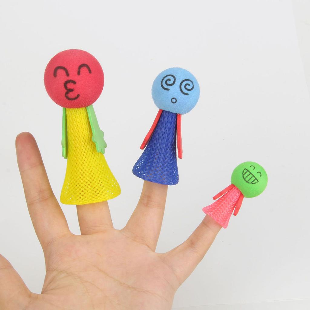 10pcs Cute Jumping Doll Spring Toy for Kids Birthday Party Favors Treat Boy Girl Guest Gifts School Prize Goodie Bag Fillers