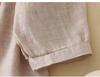 Women's Versatile Spring/Summer Cotton Linen 3/4 Sleeve Loose Casual Cardigan Shirt
