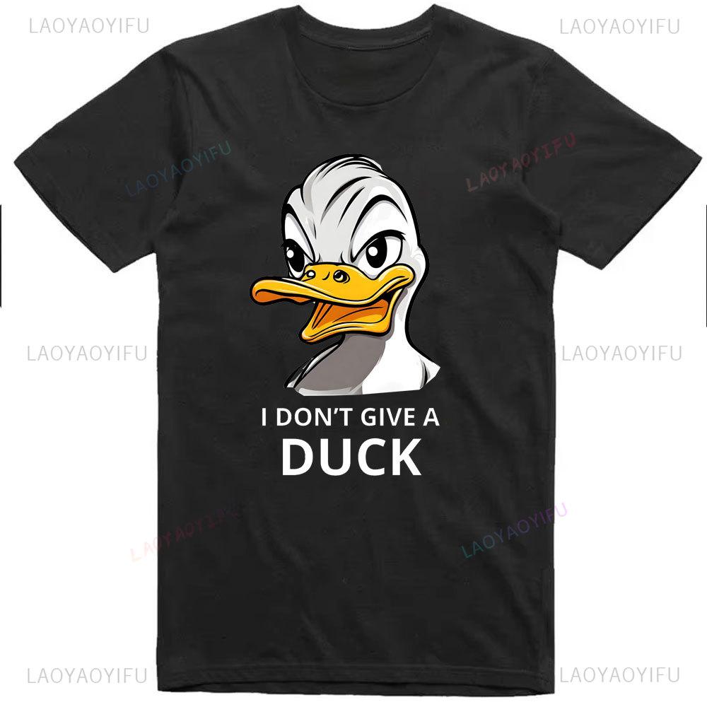 Mens Funny T-Shirt Rude Seagull Design Regular Fit Tee Women Men 3D Print Cartoon Graphic T-Shirts
