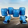 Adjustable Kids Roller Skating Protective Gear Set with Knee Pads Elbow Pads Wrist Guards for Girls and Boys Durable