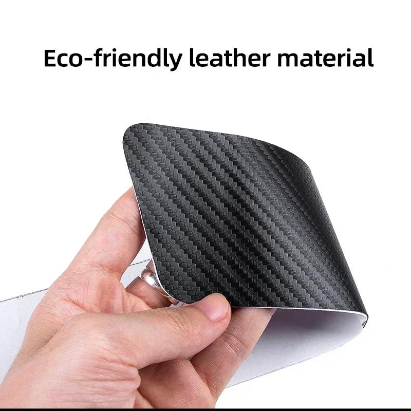 Car Door Sill Trim Anti kick Stickers Pedal Guards for Volkswagen VW Polo Trunk Threshold Protective Decals Strip Tape Decor