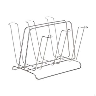 Escorredor de Mamadeiras Porta Canecas de Café Antiderrapante Resistente Organizador de Copos de Vidro Copo para