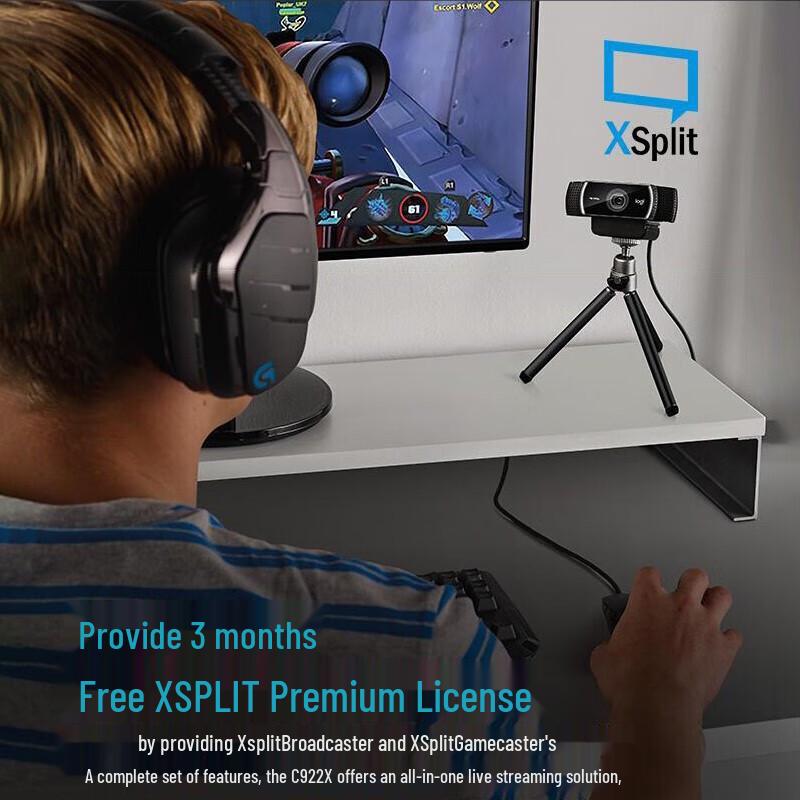 Logitech C922 Pro 1080p Streaming Webcam