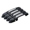For Cadillac ATS XTS CT6 XT4 XT5 XT6 Carbon Fiber Outer Door Handle Trim Cover*8