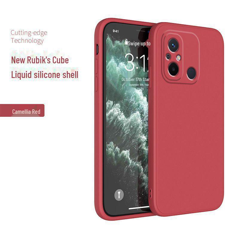 

Чехол из жидкого силикона для Xiaomi Redmi 12C: Комплексная защита от падений Redmi 12C