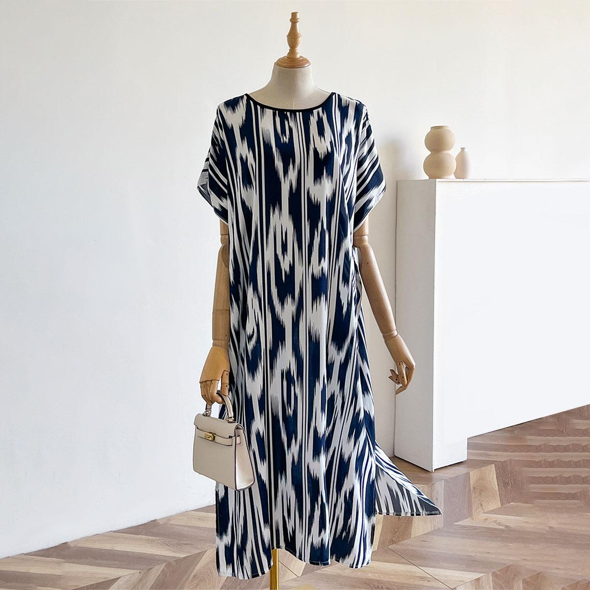 

Богемное женское длинное платье-пуловер с V-образным вырезом, пляжная накидка от солнца для бикини, модный стиль, свободное повседневное длинное платье