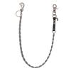 Wallet Chain 70cm Trendy Fashion for Women Girls Streetwear Fans Skaters Black Leather