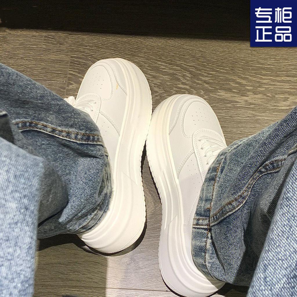 Thick-soled Heightening Versatile Autumn and Winter New Original Board Shoes American Niche Campus Style Shoes Women