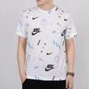 Nike Street Style Full Print Logo T-Shirt Men Tops White CT6545-100