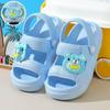 Panda Boys' 2026 Summer Toe Protection Sandals - Soft Sole Casual Beach Shoes for Small and Medium Children