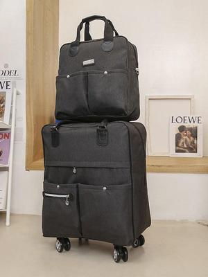 Mutter-Kind-Zugstangen-Taschenset mit Schultergurten