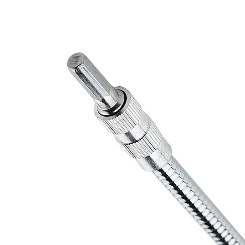 Metal Flexible Shaft 300/400mm Metal hose Power Tool Accessories Extention Screwdriver Bits Holder Drill Connect