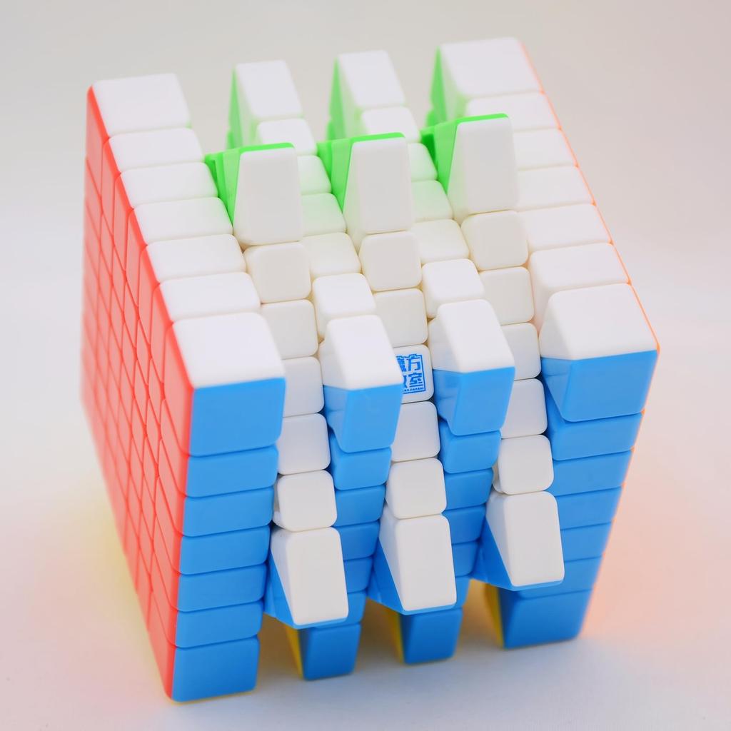 Bucubke Moyu Meilong 7x7 M V2 Stickerless Magnetischer Zauberwürfel meilong 7M V2 Puzzle Zauberwürfel mit Magneten MFJS MEILONG 7x7x7 Puzzle Würfel für 2023