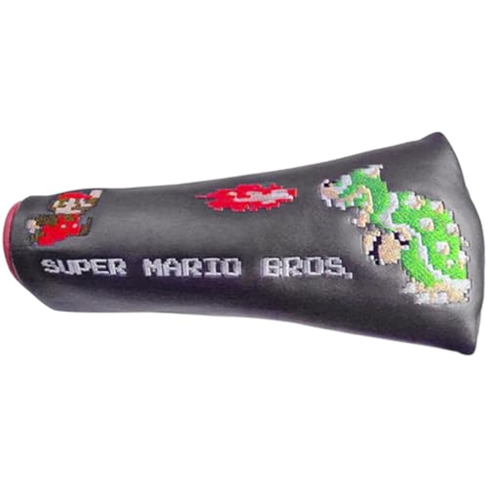 Enjoy Caddie Bag (Enjoy Caddie Bag) Super Mario Bros. Super Mario Bros. Putter Cover (Pin Type) S...