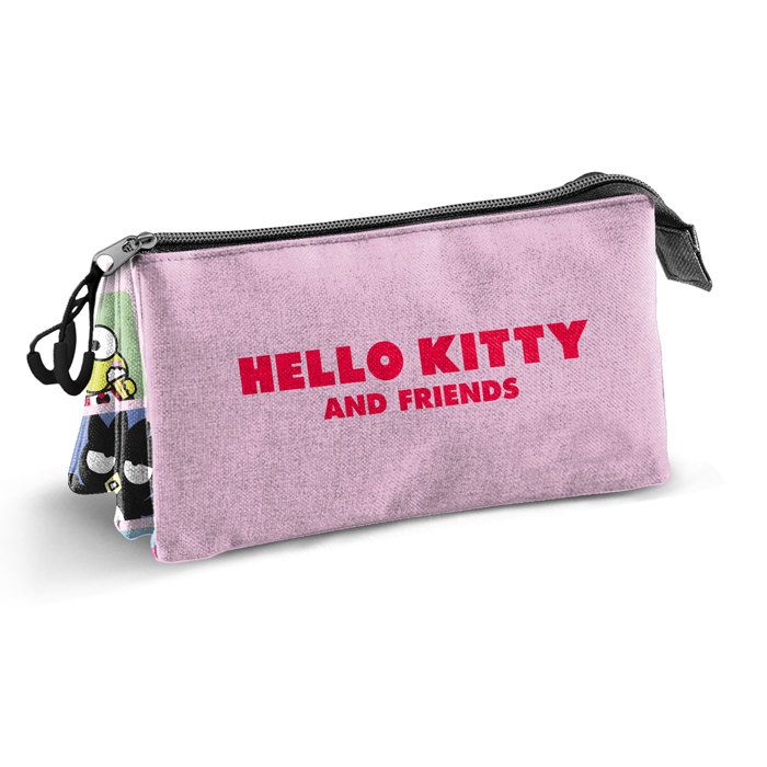 Trousse Triple - Hello Kitty Panels - Multicolore - Taille Unique