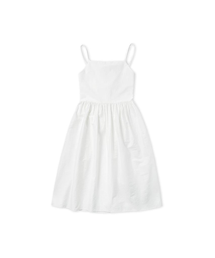 Without Summer Back Tie Long Dress_Ivory