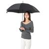 Super Windproof Plain Smart Jump Umbrella 58cm X 7R Black HL2558CHJP Quick-Dry Water-Repellent Women's