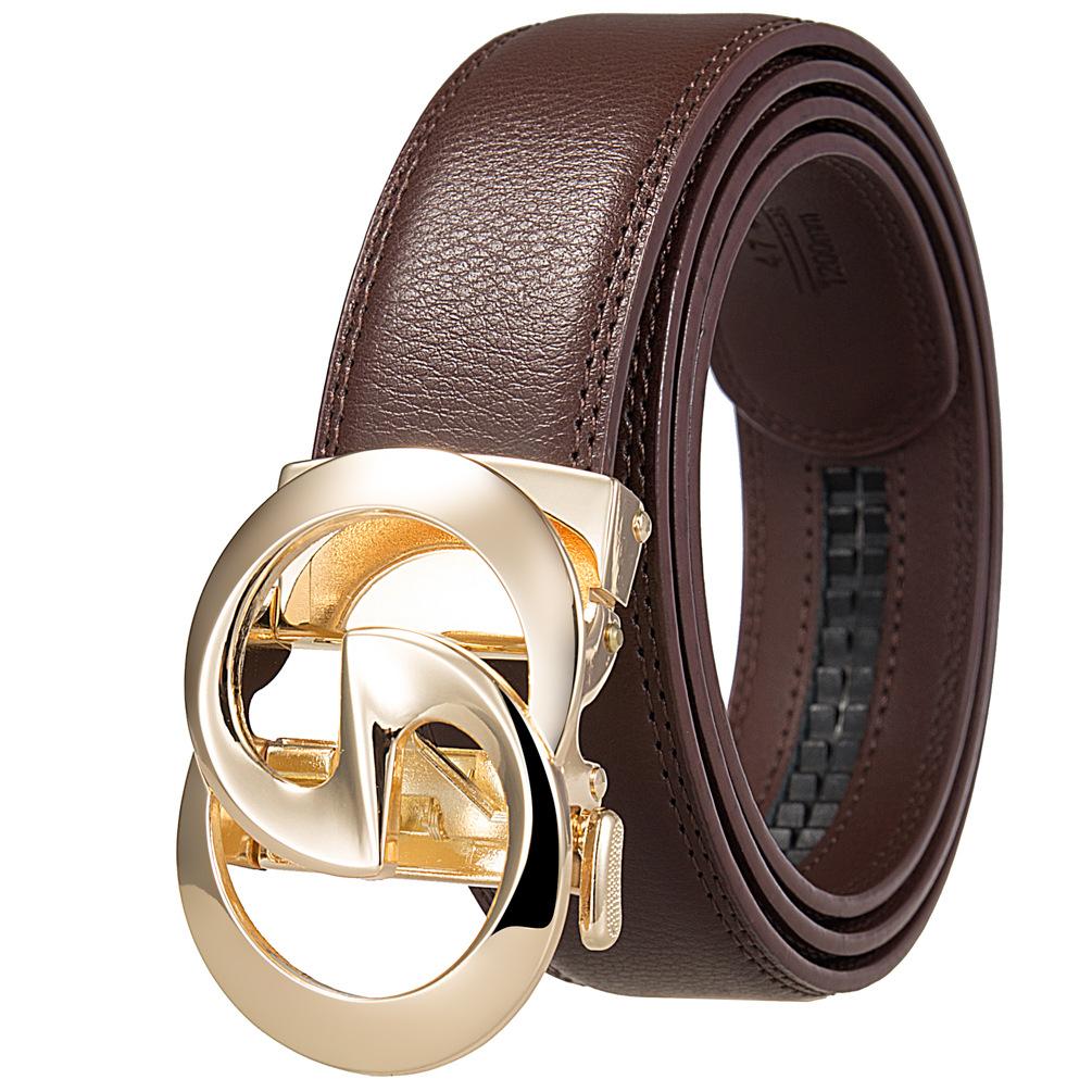 Belt, Men'S, Fashion Belt, Automatic Buckle Belt Belt Ly36-23031-1