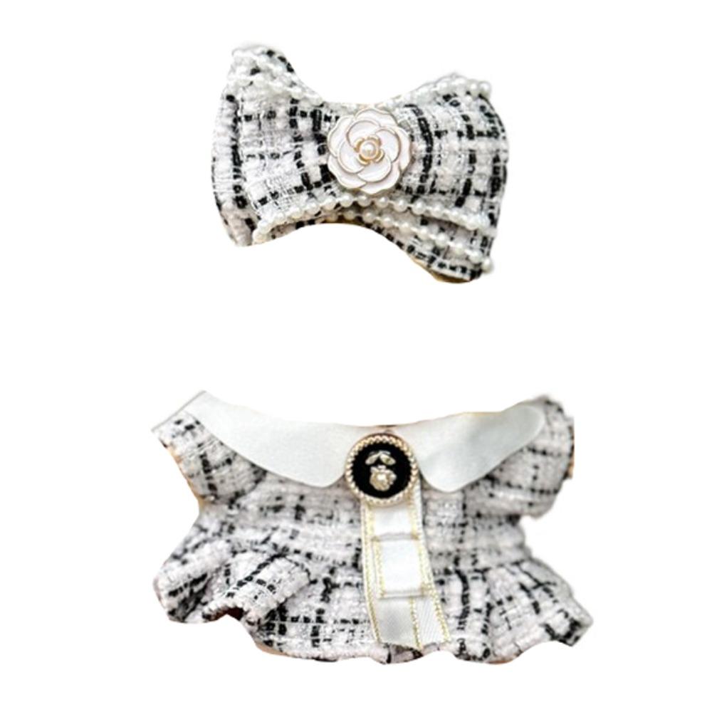 1 Set Dress Labubu Doll's Clothes Skirt Plush Dolls Clothes 17cm Labubu Clothes Set  for 17cm Labubu