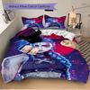 3Pcs Fantasy Cyberpunk Character Bedding Sets For All Sizes New 3D Printed Bed Cover Comforter Duvet Cover Pillowcase Bedroom Decoration