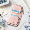 Fashion New York Pattern Long Wallet Casual Portable Multi Card Slot Purse