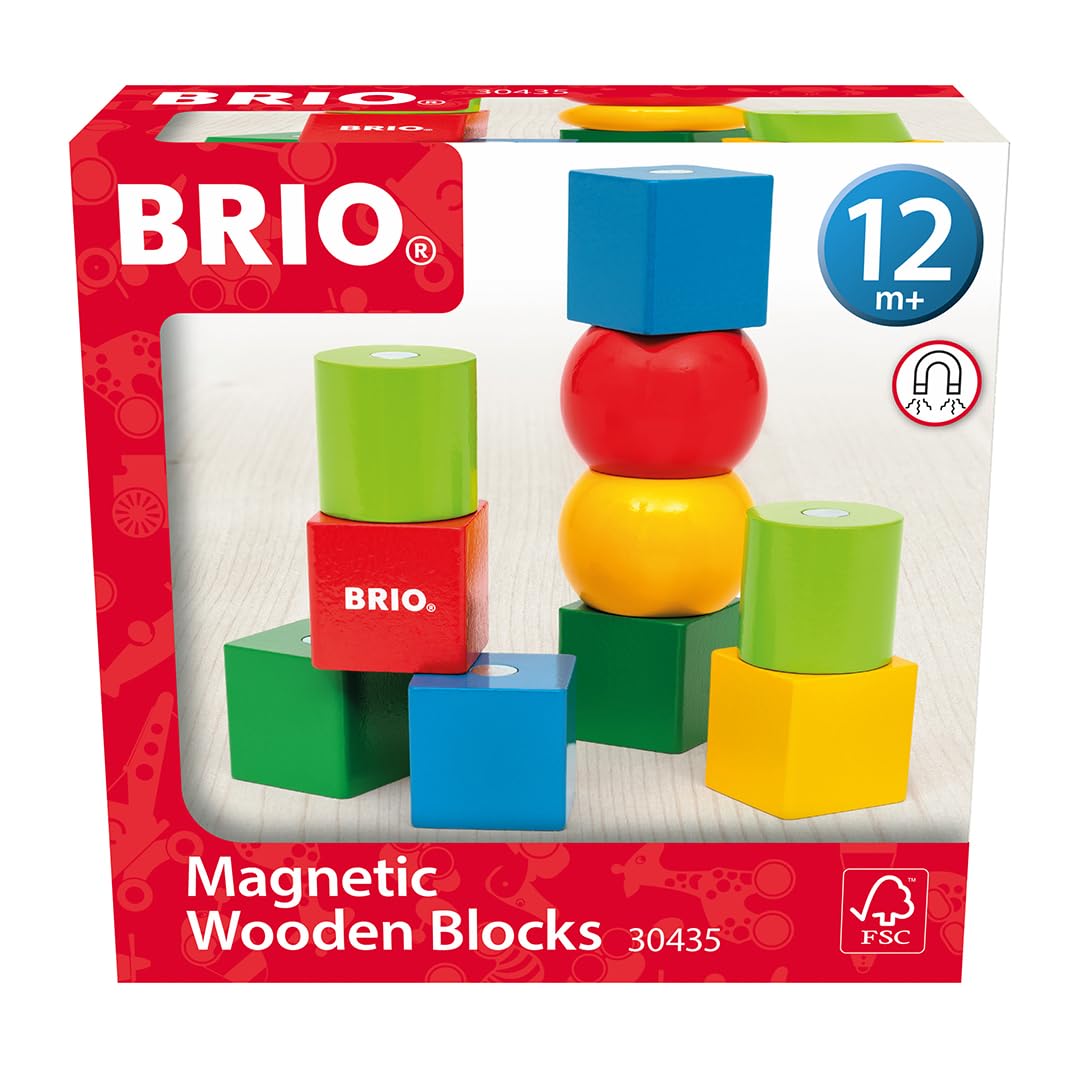 

Магнитный цветной блок BRIO 30435 от 12 месяцев (блок)