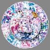 50pcs Waterproof Rainbow Unicorn & Horse Sparkle Stickers for DIY Decoration