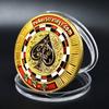 Spade medaglia commemorativa metallo emblema fortunato gioco creativo collezione di monete piccoli regali turismo souvenir