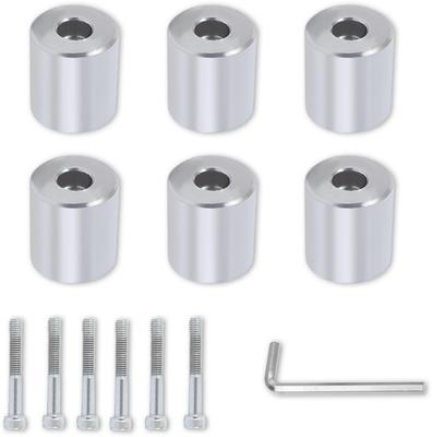 NSJ-1*4 Aufsätze für 1,1 Zoll (28mm) Durchmesser Aufsteller (Creform) und Spacia-Rohr, Dachgepäckträgerstangen für Automobile, Set aus 6 Stück