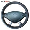 Husa volan din piele artificiala neagra WCaRFun pentru Mercedes Benz Viano E30 639