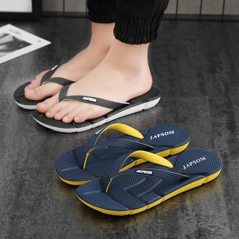 Herren Casual EVA Massage Flip-Flop Sandalen für den Innen- und Außenbereich