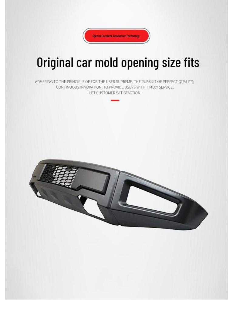 Fits 2015-2017 Ford F150 for Raptor Style Front Bumper Modification