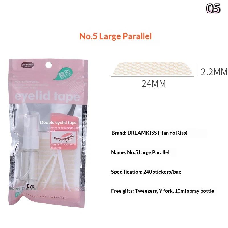 Unsichtbare Faser-Augenlifting-Sticker Wasserdicht Atmungsaktiv Doppellid-Klebeband Straffung schlaffer Augenlider Spitze Netz-Augenlid-Sticker Augenlid