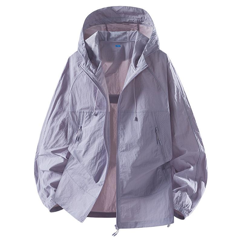 Outdoor ice silk sun-protective jacket for men, new summer thin UV protection group sun-protective clothing, women's skin shirt