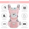 DEBARK Hip Baby Amour Baby Breathable Forward Back Waist Suitable for Newborns Seat, Carrier, Mesh, Facing, Carrying, 6-Way Carry, Comfortable,