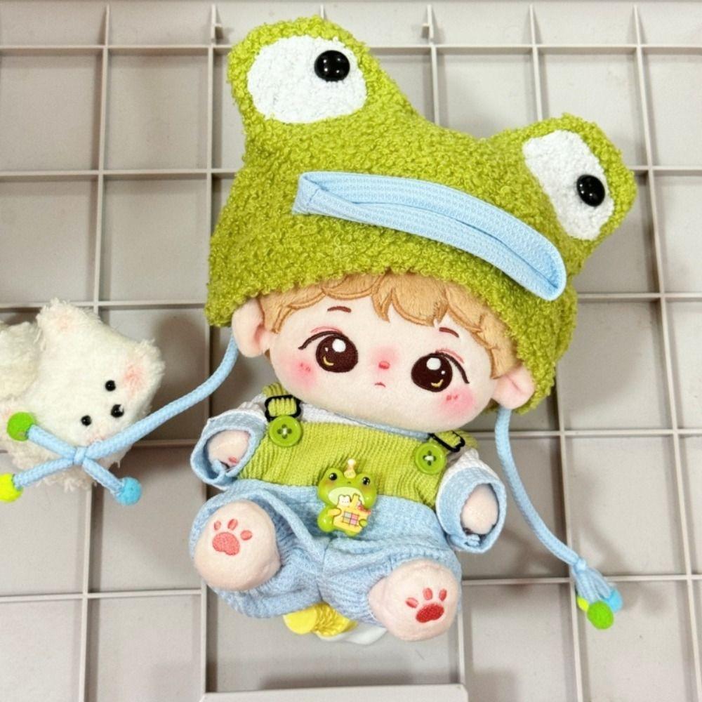 Head Cover 20cm Dolls Clothing Set DIY Dress Up Star Doll Clothes  20cm Cotton Doll