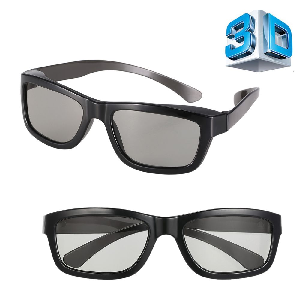 Plastové Fóliové TV 3D Hra Domácí Kino Kinematografický Prostorový Anaglyfní Filmové Brýle 3D Brýle 3D Vidění
