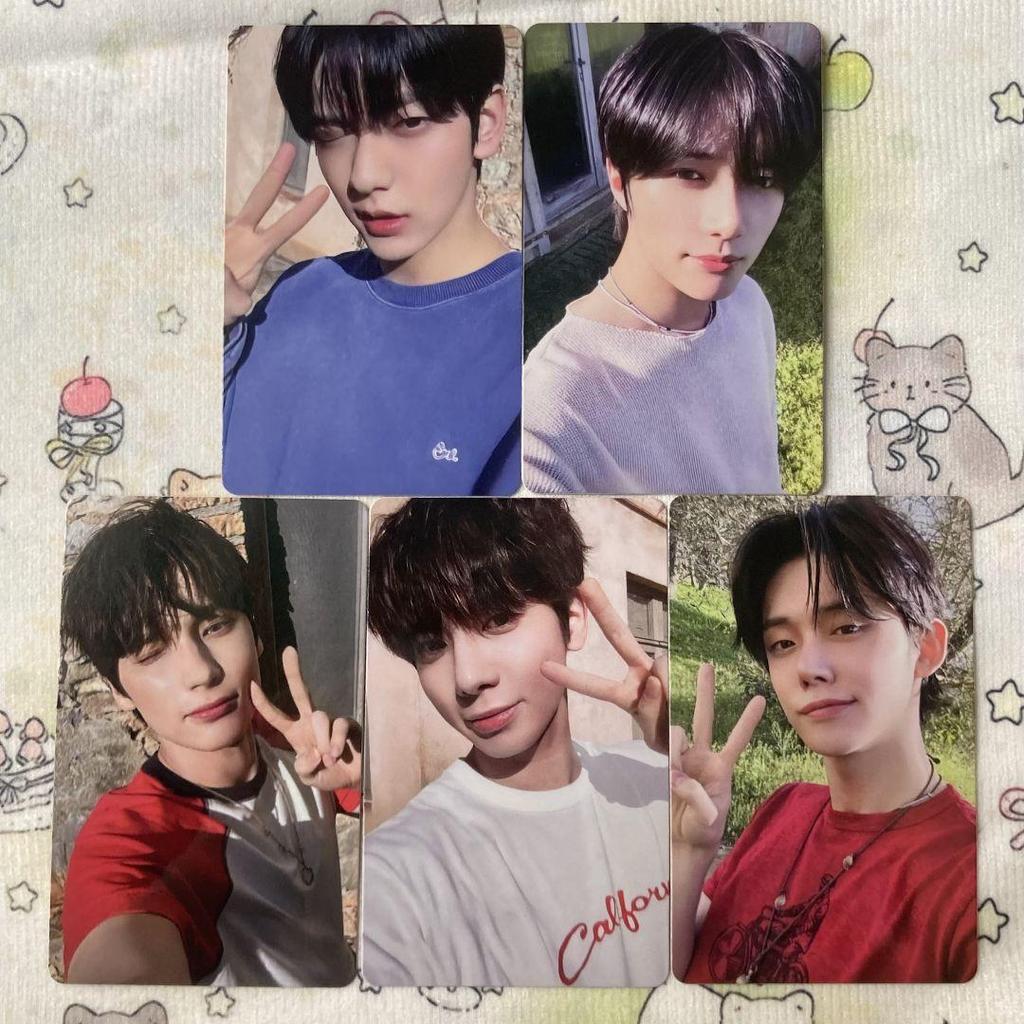 [USED] TXT LINE MUSIC Love Language Playback Trading Cards (4 Cards)