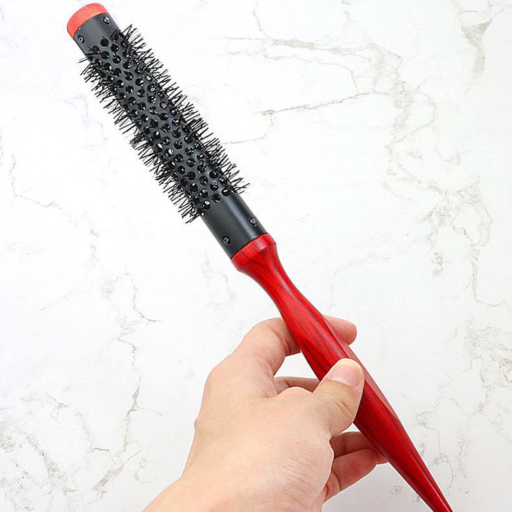 Round Hair Brush For Long-lasting Comb Hair Effortlessly Hairdressing Styling Round Curly Hair Comb