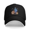 Cartoon Role Funny Cookie Monster Ride A Bike Beach Baseball Caps  Mens  Printing Trucker Cap For Women Sport Sun Hat