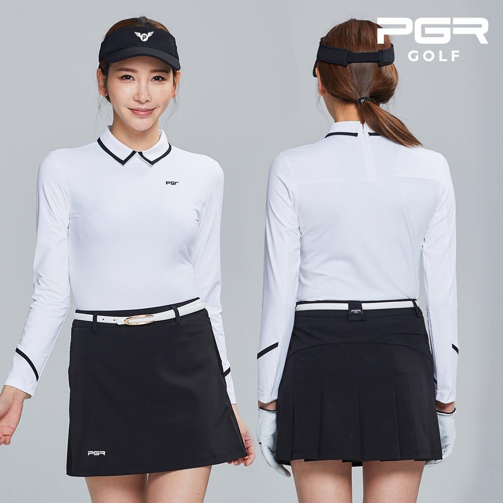 Pgr Culotte Back Pleated Skirt Black Gs-154