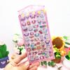 New Kawaii Cartoon 3D Crystal Drop Sticker For Scrapbooking Cute Phone Case Scrapbooking Decoration Solid Sticker Diy Decoration