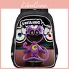 Geräumiger Catnap Poppy Playtime Rucksack Für die Schule Stilvolles Cartoon-Muster