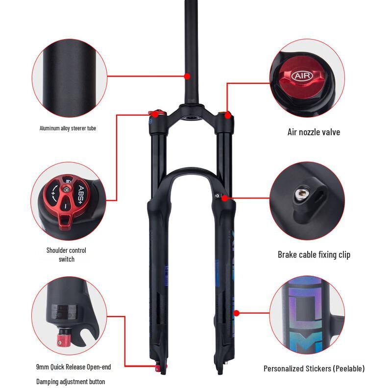 Lishi Mountain Bike Suspension Air Fork