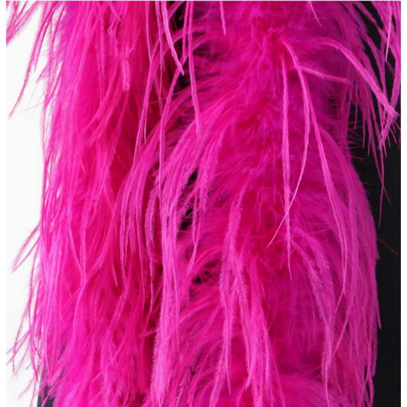 DIY Weißer STRAUSSENFEDER boa 1 6 10 15 35lagig Straußenfeder boa Besatz Tanzkleid Hochzeit Basteln Halloween Kundenspezifische Lieferung auf Lager