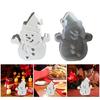 Christmas Snowman Figurine Silicone Molds for Epoxy Resin, Candle Soap, Home Decoration, Silicone Epoxy Resin Mould