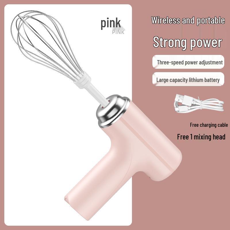 

Компактный беспроводной электрический миксер для взбивания яиц и крема ручной миксер Wireless electric