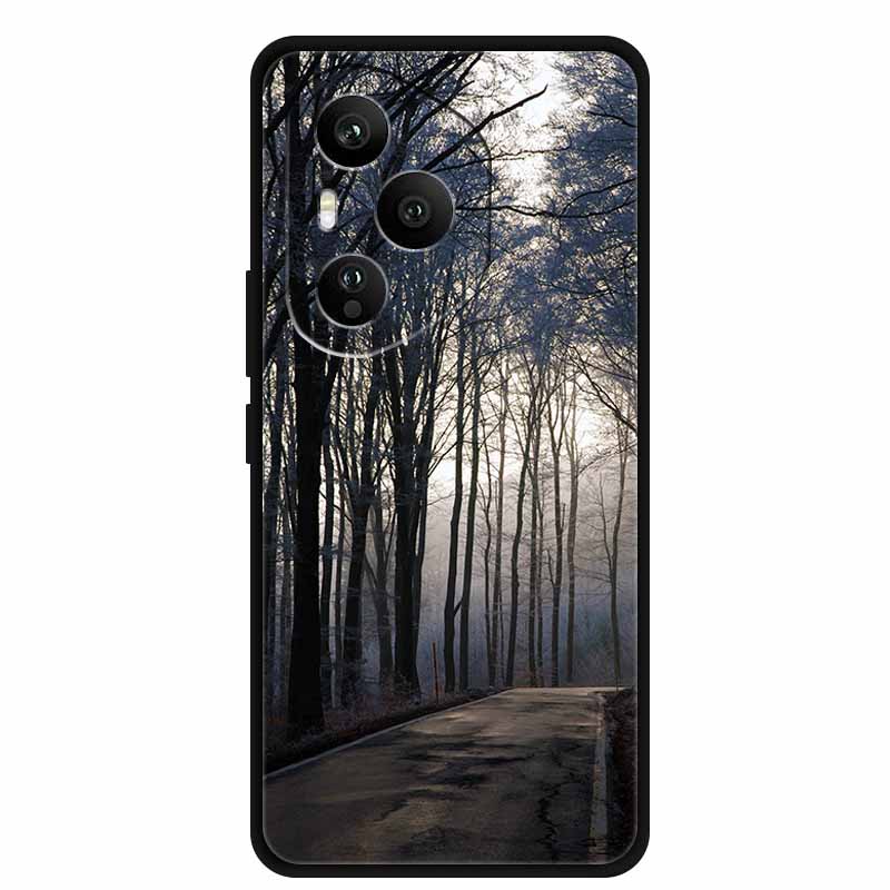 For Honor 400 Pro 5G Case Original Soft Silicone TPU Phone Cases Cover Honor400 Pro DNP-NX9 6.7" Fashion Protector Planet Capa